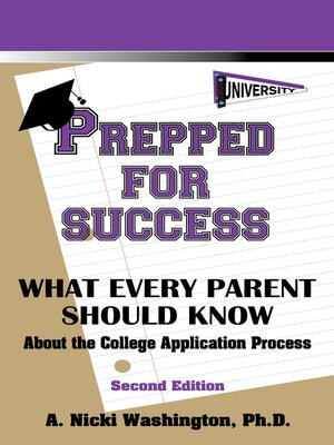 cover image of Prepped for Success: What Every Parent Should Know: About the College Application Process